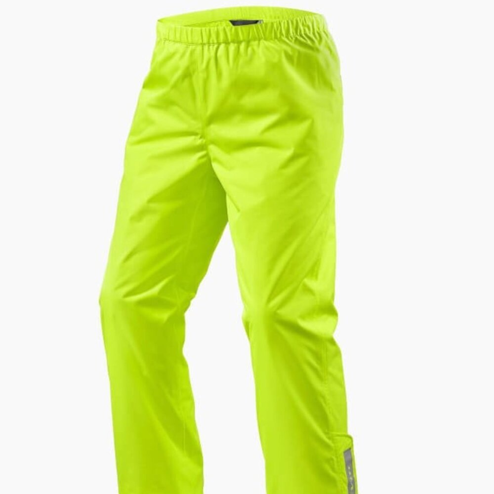 NEW Rev'it Rain Pants Acid 3 H2O, Neon Yellow, Medium
